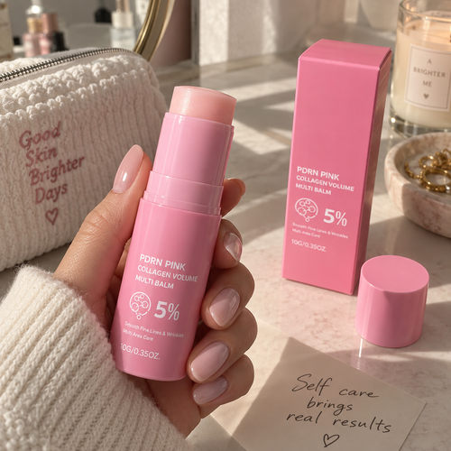 PDRN Pink Collagen Volume Multi Balm – Sofortiger Glow für unterwegs 10g